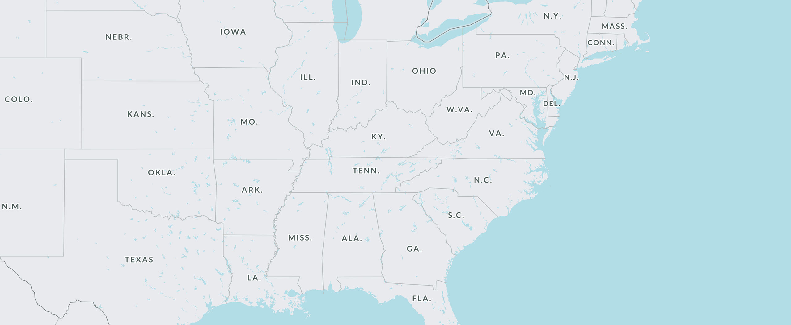 markets served map