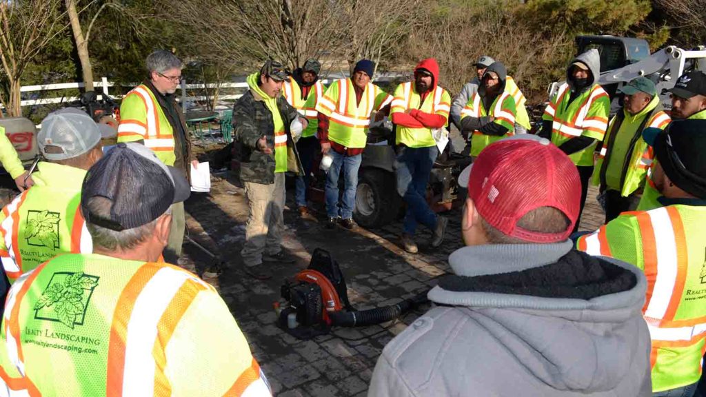 onboarding training for realty landscaping employees